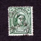 Australia Postage Stamp 1942 Scott# AU 192 Used 1½ d Queen Elizabeth, the Queen Mother A