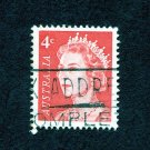 Australia Postage Stamp 1966 Scott# AU 397 Used 4 c Queen Elizabeth II 4c