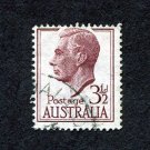 Australia Postage Stamp 1951 Scott# AU 236 Used 3½ d King George VI (1895-1952)