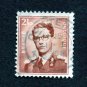 Belgium Postage Stamp 1957 Scott# BE 454 Used 2.50 fr King Baudouin Type Marchand I