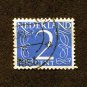 Netherlands Postage Stamp 1946 Scott# NL 283 Used 2 c Numeral U