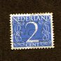 Netherlands Postage Stamp 1946 Scott# NL 283 Used 2 c Numeral I