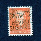Netherlands Postage Stamp 1949 Scott# NL 308 Used 10 c Queen Juliana (1909-2004) K