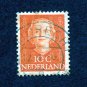 Netherlands Postage Stamp 1949 Scott# NL 308 Used 10 c Queen Juliana (1909-2004) G