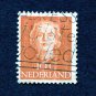 Netherlands Postage Stamp 1949 Scott# NL 308 Used 10 c Queen Juliana (1909-2004) E