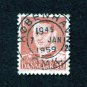 Denmark Postage Stamp 1952 Scott# DK 335 Used 30 øre King Frederik IX AA