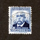 Spain Postage Stamp 1932 Scott# ES 522a Used 40 Spanish céntimo Emilio Castelar y Ripoll