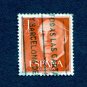 Spain Postage Stamp 1955 Scott# ES 825 Used 1 Pta Franco, General EE