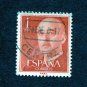 Spain Postage Stamp 1955 Scott# ES 825 Used 1 Pta Franco, General Z