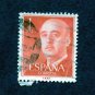 Spain Postage Stamp 1955 Scott# ES 825 Used 1 Pta Franco, General V