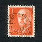 Spain Postage Stamp 1955 Scott# ES 825 Used 1 Pta Franco, General J