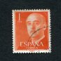Spain Postage Stamp 1955 Scott# ES 825 Used 1 Pta Franco, General H
