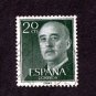 Spain Postage Stamp 1955 Scott# ES 817 Used 20 CTS Franco, General B