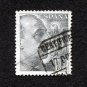 Spain Postage Stamp 1951 Scott# ES 702a Used 1 Pta Generalísimo Francisco Franco D