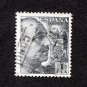 Spain Postage Stamp 1951 Scott# ES 702a Used 1 Pta Generalísimo Francisco Franco B