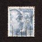 Spain Postage Stamp 1949 Scott# ES 695a Used 30 CTS Generalísimo Francisco Franco A
