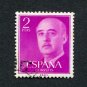 Spain Postage Stamp 1956 Scott# ES 830 Used 2 Pta Franco, General G