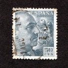 Spain Postage Stamp 1952 Michel# ES 849Cb Used 50 CTS Generalísimo Francisco Franco L