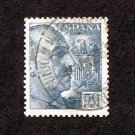 Spain Postage Stamp 1952 Michel# ES 849Cb Used 50 CTS Generalísimo Francisco Franco I