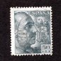 Spain Postage Stamp 1952 Michel# ES 849Cb Used 50 CTS Generalísimo Francisco Franco H