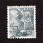 Spain Postage Stamp 1952 Michel# ES 849Cb Used 50 CTS Generalísimo Francisco Franco F