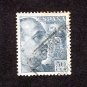 Spain Postage Stamp 1952 Michel# ES 849Cb Used 50 CTS Generalísimo Francisco Franco E