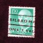 Spain Postage Stamp 1956 Scott# ES 827 Used 1.50 Pta Franco, General H