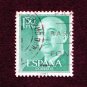 Spain Postage Stamp 1956 Scott# ES 827 Used 1.50 Pta Franco, General E