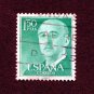 Spain Postage Stamp 1956 Scott# ES 827 Used 1.50 Pta Franco, General C