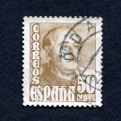 Spain Postage Stamp 1948 Scott# ES 765 Used 50 CTS General Franco H