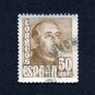 Spain Postage Stamp 1948 Scott# ES 765 Used 50 CTS General Franco D