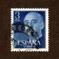 Spain Postage Stamp 1955 Scott# ES 831 Used 3 Pta Franco, General N