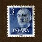 Spain Postage Stamp 1955 Scott# ES 831 Used 3 Pta Franco, General M