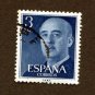 Spain Postage Stamp 1955 Scott# ES 831 Used 3 Pta Franco, General D