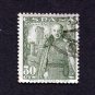 Spain Postage Stamp 1954 Scott# ES 1039 Used 30 CTS General Franco C