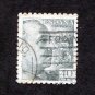 Spain Postage Stamp 1939 Scott# ES 697 Used 40 CTS General Franco C