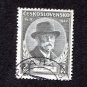 Czechoslovakia Postage Stamp 1937 Scott# CS 235 Used 2 Kčs Tomáš Garrigue Masaryk President