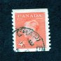 Canada Stamp 1951 Scott# CA 310 Used 4 ¢ King George VI, from photographs by Dorothy Wilding