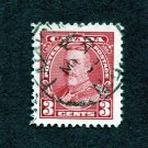 Canada Postage Stamp 1935 Scott# CA 219 Used 3 ¢ King George V F