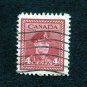 Canada Postage Stamp 1943 Scott# CA 254 Used 4 ¢ King George VI H