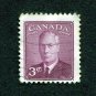 Canada Stamp 1949 Scott# CA 286 Used 3 ¢ King George VI, from photographs by Dorothy Wilding C
