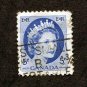 Canada Postage Stamp 1954 Scott# CA 341 Used 5 ¢ Queen Elizabeth II UU