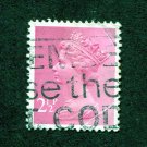 United Kingdom Postage Stamp 1971 Scott# GB 565C Used 2½p Queen Elizabeth II Decimal Machin J