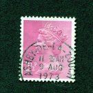 United Kingdom Postage Stamp 1971 Scott# GB 565C Used 2½p Queen Elizabeth II Decimal Machin I