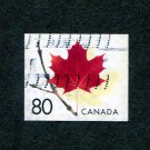 Canada Postage Stamp 2003 Scott# CA 2013 Used 80 ¢ Maple Leaf B