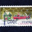 Canada Postage Stamp 2004 Scott# CA 2070 Used 80 ¢ Santa Claus in a Cadillac