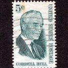 United States Postage Stamp 1963 Scott# US 1235 Used 5¢ Cordell Hull