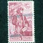 United States Stamp 1965 Scott# US 1268 Used 5¢ Dante Alighieri in a 16th Century Painting B