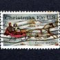 United States Postage Stamp 1974 Scott# US 1551 Used 10¢ Christmas - "The Road-Winter" C