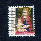United States Postage Stamp 1966 Scott# US 1321 Used 5¢ Madonna and Child by Hans Memling B